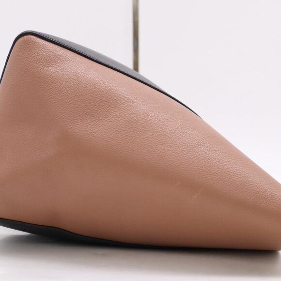 LV logo Lock Cabas Tote with Rosewood Crochet and Dust Bag - Picture 5 of 12